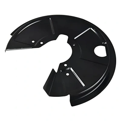 Image of LR017961, SMD100270, SMD100271 Brake Disc Back Plate FEBI BILSTEIN 175563 Rear Axle Left