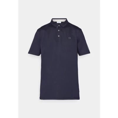 Image of Calvin Klein Mens Uni Golf Polo Shirt Navy S