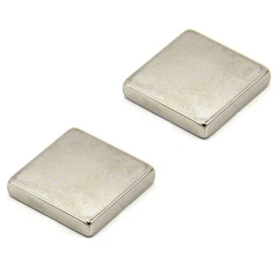 Image of N42 Neodymium Magnet for Arts, Crafts, Model Making, DIY, Hobbies, Office, and Home 25mm x 5mm thick 11kg Pull Pack of 2