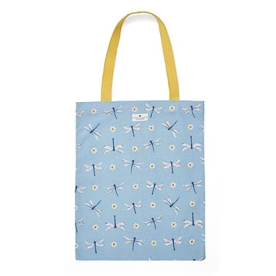 Image of Cooksmart British Designed Tote Bag Bags With Handles Great For On The Go Eco Friendly Option Shopping English Meadow