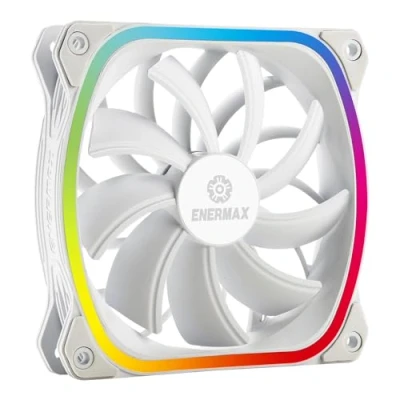Image of ENERMAX PC Case Fan SQUA RGB Single WHITE