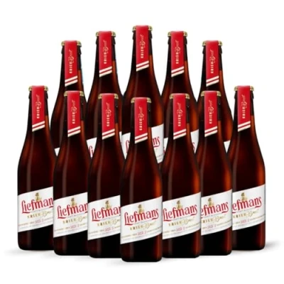 Image of Liefmans Kriek Brut Belgian Fruit Beer 330ml Bottles 6.0% ABV (12 Pack)