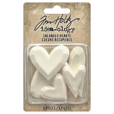 Image of Salvaged Hearts Tim Holtz Idealogy