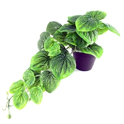 Image of Leaf Design UK Realistic Artificial Foliage Plant, 35cm Green Potted Pothos