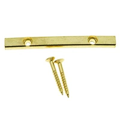 Image of Gold Electric Guitar String Retainer Bar Fits FR