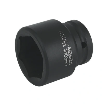 Image of Sealey Premier Impact Socket 38mm 3/4&quot;Sq Drive