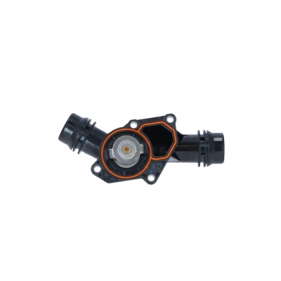 Image of 11532247019, 2247019 Engine thermostat NRF 725044 85C with seal ring housing BMW: 5 Saloon, 3 Touring