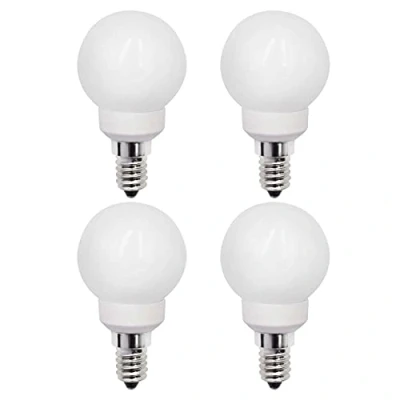 Image of TRIJZHOU 4 Pack E14 LED Light Bulbs 3W Equivalent to 30W 20W Halogen Warm White 3000K 360 Lumen 220V 230V Beam Angle Energy Saving Base Bulb