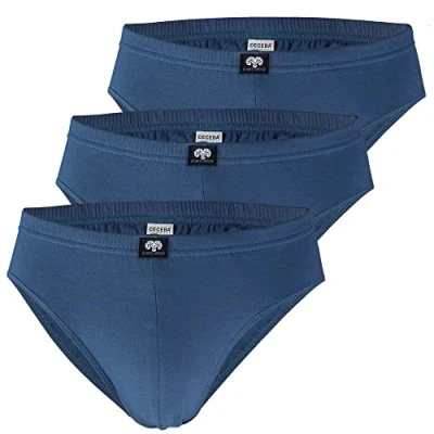 Image of Ceceba Men&#039;s Sport Slip 3er Pack Boxer Brief, Blau (midnight blue 6979), Medium
