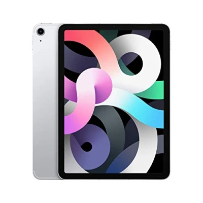 Image of 2020 Apple iPad Air (10.9 inch, Wi Fi + Cellular, 64GB) Silver (Renewed)
