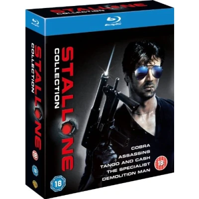 Image of The Sylvester Stallone Collection (Assassins, Specialist, Tango and Cash, Demolition Man, Cobra) [Blu ray] (Region Free)