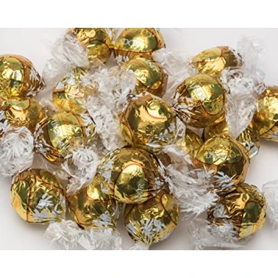 Image of LINDT LINDOR White Chocolate Truffles (+ Bonus Mangoes &amp; Cream Lindor) (100)