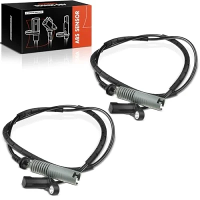 Image of Frankberg 2 x ABS Sensor Wheel Speed Rear Axle Left Right Compatible with 1 Series E81 E82 E87 E88 2004 2013 3 E90 E91 E92 E93 Replace# 345267676246