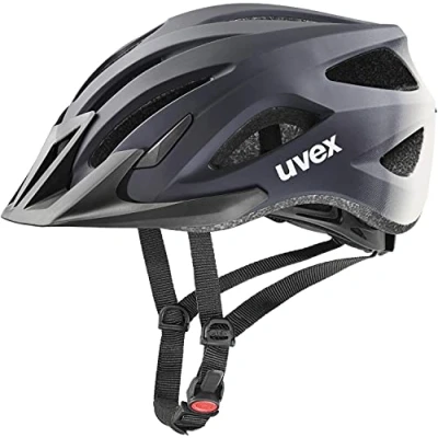 Image of uvex Viva 3 Lightweight All Round Bike Helmet for Men &amp; Women Individual Fit Washable Interior Deep Space Sand Matt 56 62 cm