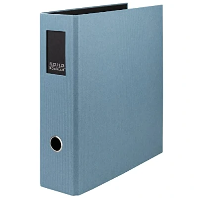 Image of S.O.H.O. 1317452159 85 mm Denim Lever Arch File with Index Aperture