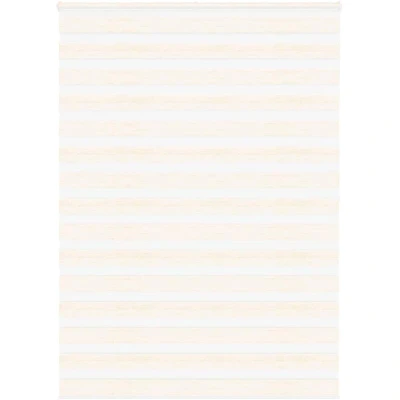 Image of vidaXL Zebra Blind Marble Beige 165x200 cm Fabric Width 160.9 Polyester
