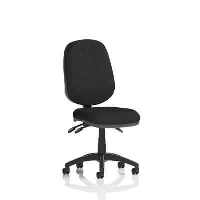 Image of Dynamic OP000031 Eclipse III Lever Task Operator Chair Without Arms Black