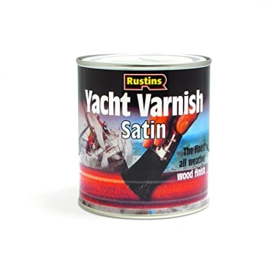 Image of RUSTINS YASV1000 Yacht Varnish, Satin, 1 l
