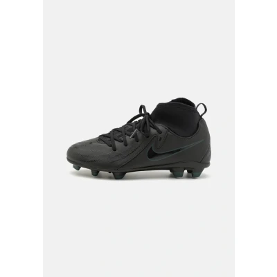 Image of Nike Performance JR Phantom LUNA II CLUB FG/MG Unisex Moulded stud football boots for kids, Size: 1, Black/deep jungle Imitation leather/ textile