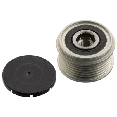 Image of 373222F000, 373222F001 Freewheel Clutch FEBI BILSTEIN 101926 38,2mm with lid HYUNDAI: ix35, SANTA FE 3, KIA: Sportage III, IV