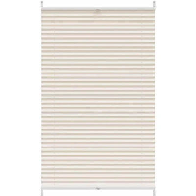 Image of vidaXL Plisse Blind 90x150cm Cream