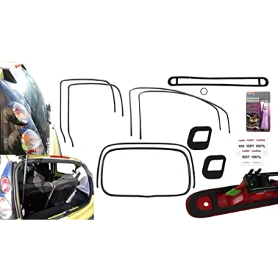 Image of C1 107 Mk1 5 Door Boot Tailgate and Light Seal Upgrade Kit for Leaks Leaking
