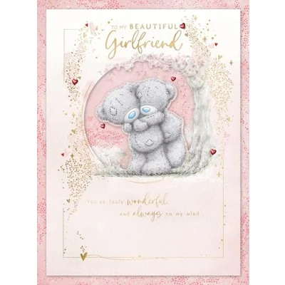 Image of Me To You Bear Beautiful Girlfriend Valentine&#039;s Day Boxed Card