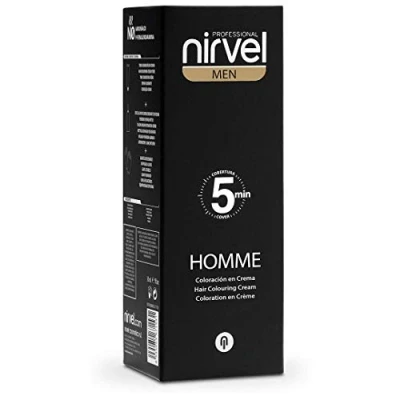 Image of Men Hair Colour Kit, Covers Grey in 5 minutes, Ammonia Free, Greys &amp; Browns