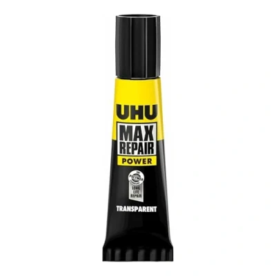 Image of UHU 3 36367 Max Repair Extreme Glue Adhesive 8g Transparant One Size