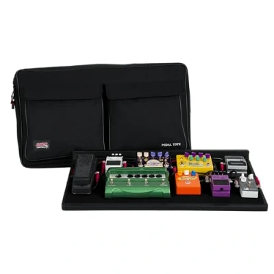 Image of Gator 30x16 inches Wood Pedal Board with Nylon Carry Bag Black