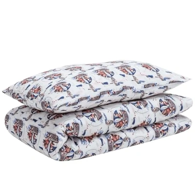 Image of SUPERBE BEBE Children&#039;s Bedding Set 100x135 cm Duvet Cover and 40x60 Pillowcase made from OEKO TEX Certified Cotton Available in 10 Colors For Peaceful Nights
