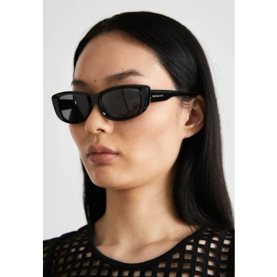 Image of Michael Kors Asheville Sunglasses, Women&#039;s, Size: 54, Black/dark grey