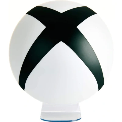 Image of Paladone Xbox Lamp 3D Iconic Night Light USB Or Battery Powered Ideal for Bedrooms, Office, Study, Dining Room Logo ABS Plastic, Black/White