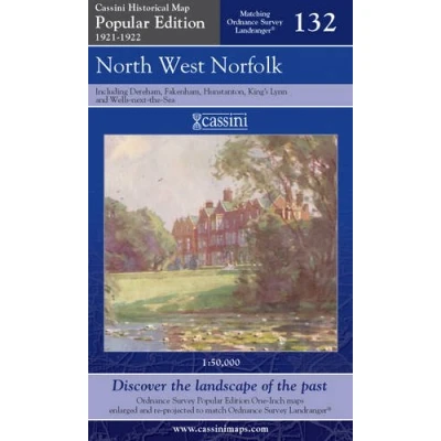 Image of North West Norfolk: No. 132 (Cassini Popular Edition Historical Map)