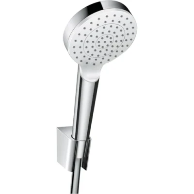 Image of hansgrohe Crometta shower holder set 100 1jet with hose 160 cm