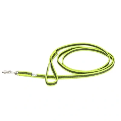 Image of Color &amp; Gray Super Grip Leash with Handle, 14 mm x 2 m, Neon