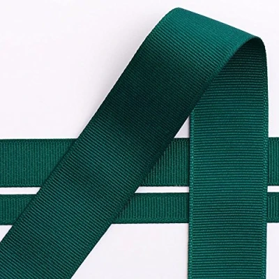 Image of Italian Options Grosgrain Ribbon, 38mm x 10 Metre Roll, Dark Green
