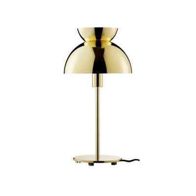 Image of FRANDSEN Butterfly table lamp, switch, brass coloured
