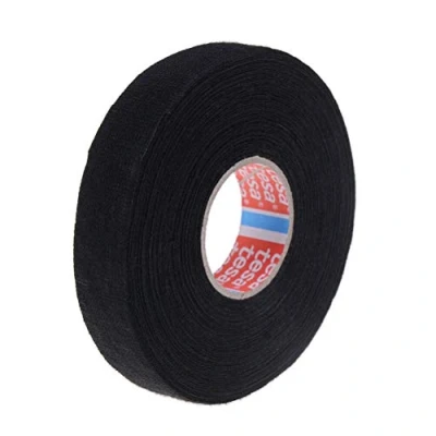 Image of Tesa 19mm 25m Roll Adhesive Wiring Harness Loom Tape