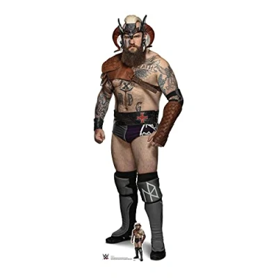 Image of SC4099 Star Cutouts Erik WWE Lifesize Cardboard Cutout With Table Top