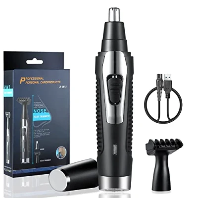 Image of Mayeecare Men&#039;s Nose Hair Trimmer / Beard Trimmer, 2 in 1 Nose/Ear &amp; for Men, USB Rechargeable Ear and Eyebrow Facial Men Women