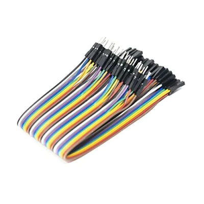 Image of UMTMedia® 40 pcs 10cm Dupont Cables Male to Female Jumper Breadboard Wire GPIO Ribbon For Arduino PI