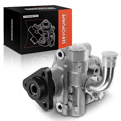 Image of Frankberg Power steering Pump Hydraulic Without Pulleys Compatible with Q7 4LB 3.0L 6.0L 2006 2014 T.o.u.a.r.e.g 7LA 7L6 7L7 2002 2010 Replace# 7L8422154D