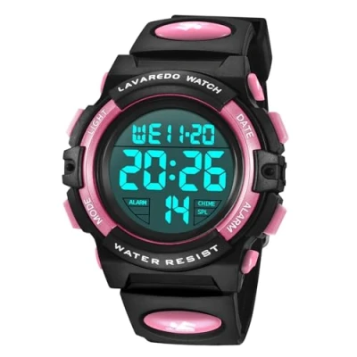 Image of BEN NEVIS Kids Watch,Boys Watch for 6 15 Year Old Boys,Digital Sport Outdoor Multifunctional Chronograph LED 50 M Waterproof Alarm Calendar Children with Silicone Band