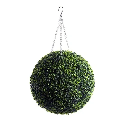 Image of Best Artificial 38cm Green Boxwood Topiary Ball