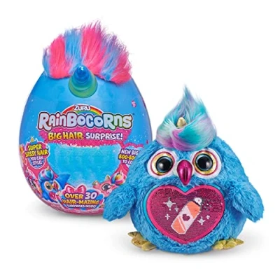 Image of Rainbocorns Big Hair Surprise, Giant Egg, Toucancorn Collectible Plush Stuffed Animal 30 Layers of Surprises, Ages 3+ (Toucan)