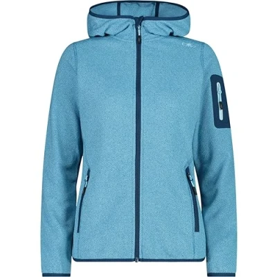 Image of CMP Woman Jacket Fix Hood, Jade Anise Majolica, L