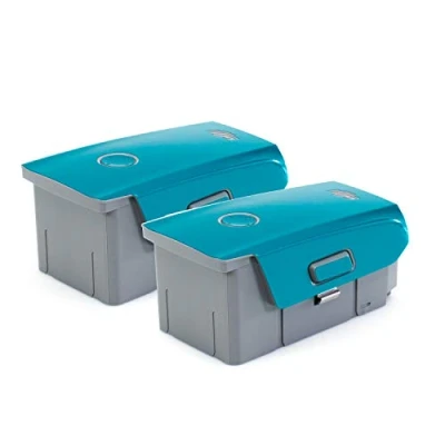 Image of Wrapgrade Skin compatible with DJI Mavic Air 2 &amp; 2S Batteries (CARIBBEAN BLUE)