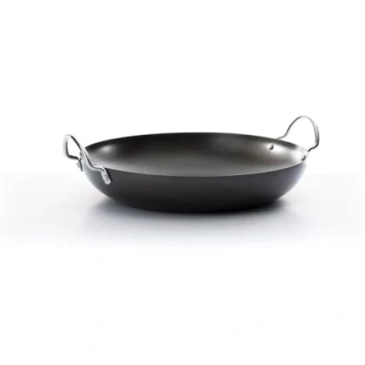 Image of Dexam Non Stick Paella Pan, Dark Grey Carbon Steel