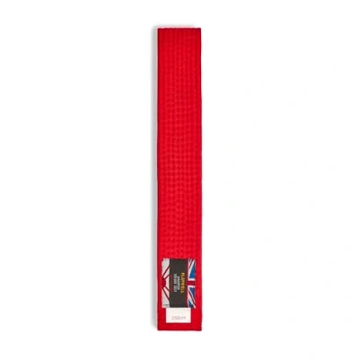 Image of Playwell Martial Arts Cotton Solid Coloured Grading Belt Red (280cm)